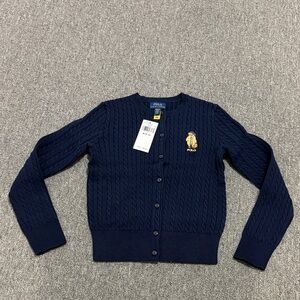 Polo Ralph Lauren Blue Cable Knit Sweater
